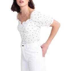 Textil Mulher Tops / Blusas Superdry  Branco