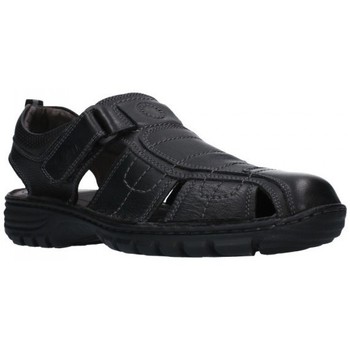 Sapatos Homem Sandálias T2in R-2071 Hombre Negro Preto
