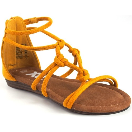 Sapatos Rapariga Multi-desportos Xti Sandália feminina  57108 mostarda Amarelo