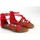 Sapatos Rapariga Multi-desportos Xti Sandália feminina  57108 vermelha Vermelho