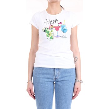 Textil Mulher T-Shirt mangas curtas Pennyblack 29715520 Branco