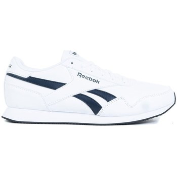 Sapatos Homem Sapatilhas Pantalon reebok Sport Royal CL Jogger 3 Branco, Azul marinho
