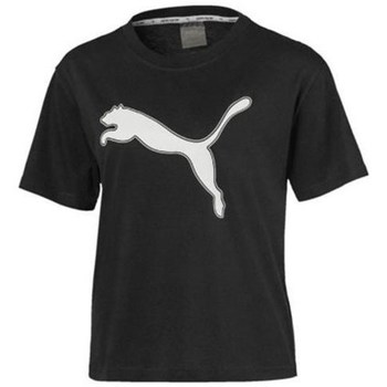Textil Mulher T-Shirt mangas curtas Puma Modern Sports Logo Tee Preto