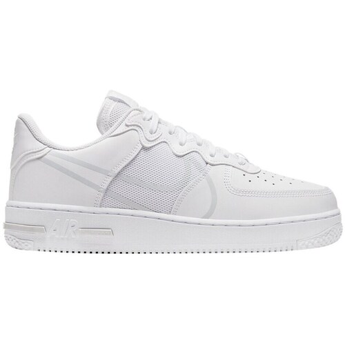 Sapatos Homem Sapatilhas Nike Air Force 1 React Branco