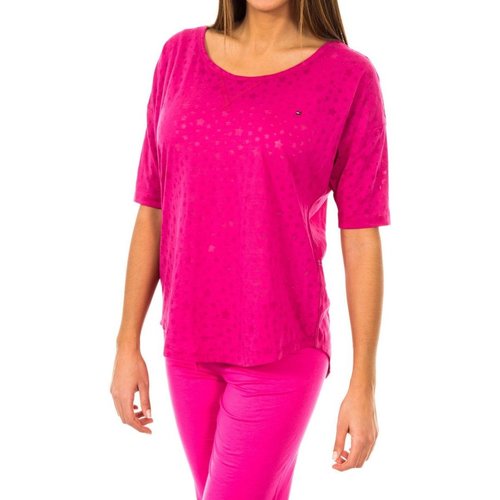 Textil Mulher T-shirt BARROW Real compridas Tommy Hilfiger 1487903527-521 Rosa