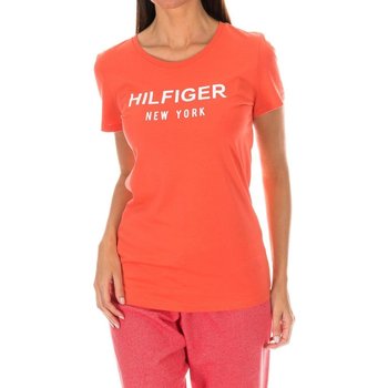 Textil Mulher T-shirt Shirt mangas compridas Tommy Hilfiger 1487906329-314 Vermelho