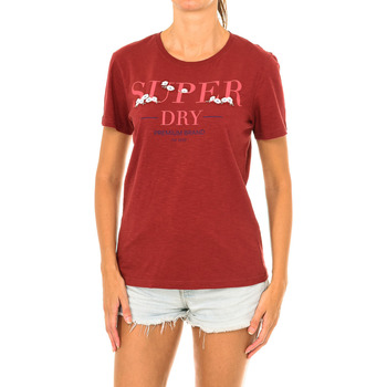 Textil Mulher T-shirts e Pólos Superdry W1010062A-N1N Vermelho