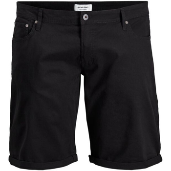 Textil Homem Shorts / Bermudas Jack & Jones 12168172 JJIRICK ORG SHORT AKM 799 PS BLACK Negro