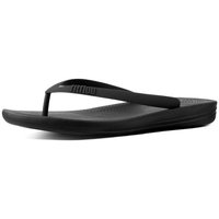 Sapatos Homem Chinelos FitFlop MEN'S iQUSHION TM ERGONOMIC FLIP-FLOPS BLACK CO BLACK CO