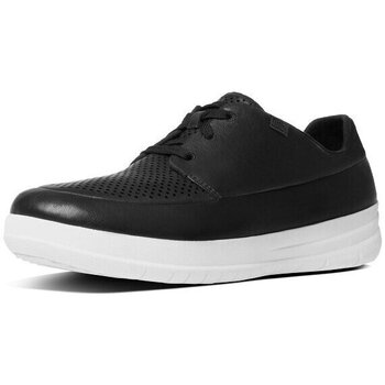 Sapatos Homem Sapatilhas FitFlop MEN'S SPORTY POP PERFORATED SNEAKER BLACK Preto