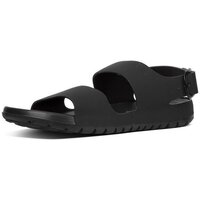 Sapatos Homem Sandálias FitFlop LIDO TM BACK-STRAP SANDALS IN NEOPRENE BLACK Preto