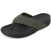 Sapatos Homem Chinelos FitFlop SURFER TM TOE POST IN NEOPRENE CAMOUFLAGE GREEN Preto