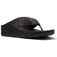 Sapatos Mulher Chinelos FitFlop TWISS CRYSTAL BLACK CO Preto