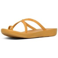 Sapatos Mulher Chinelos FitFlop iQUSION WAVE SLIDES - BAKED YELLOW es Preto