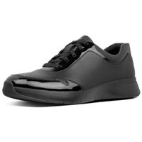 Sapatos Mulher Sapatilhas FitFlop IDA FLEX SNEAKERS ALL BLACK Preto