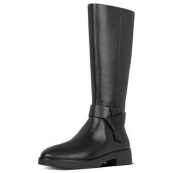 Sapatos Mulher Botas FitFlop KNOT KNEE HIGH BOOTS ALL BLACK Preto