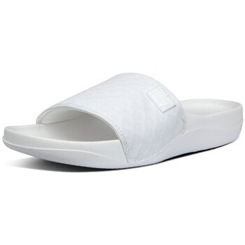 Sapatos Mulher Chinelos FitFlop BEACH POOL SLIDES URBAN WHITE Ouro