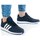 Sapatos Criança Sapatilhas adidas Originals VS Switch 3 K Branco, Azul marinho, Azul