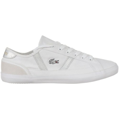 Sapatos Mulher Sapatilhas Lacoste protection Lacoste protection colourblock panel polo in blue Branco
