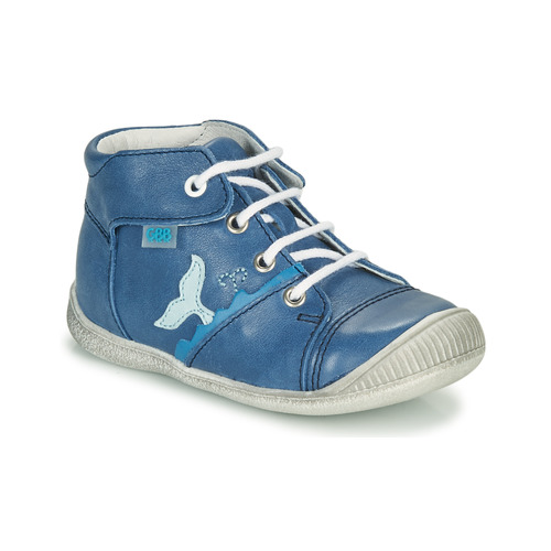 Sapatos Rapaz Bonnet À Pompon GBB ABRICO Azul