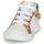 Sapatos Rapariga Sapatilhas de cano-alto GBB LEOZIA Branco / Rosa