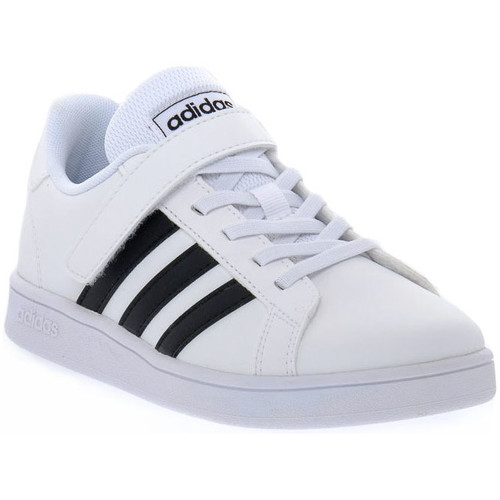 Sapatos Rapaz Sapatilhas outrival adidas Originals GRAND COURT C Branco