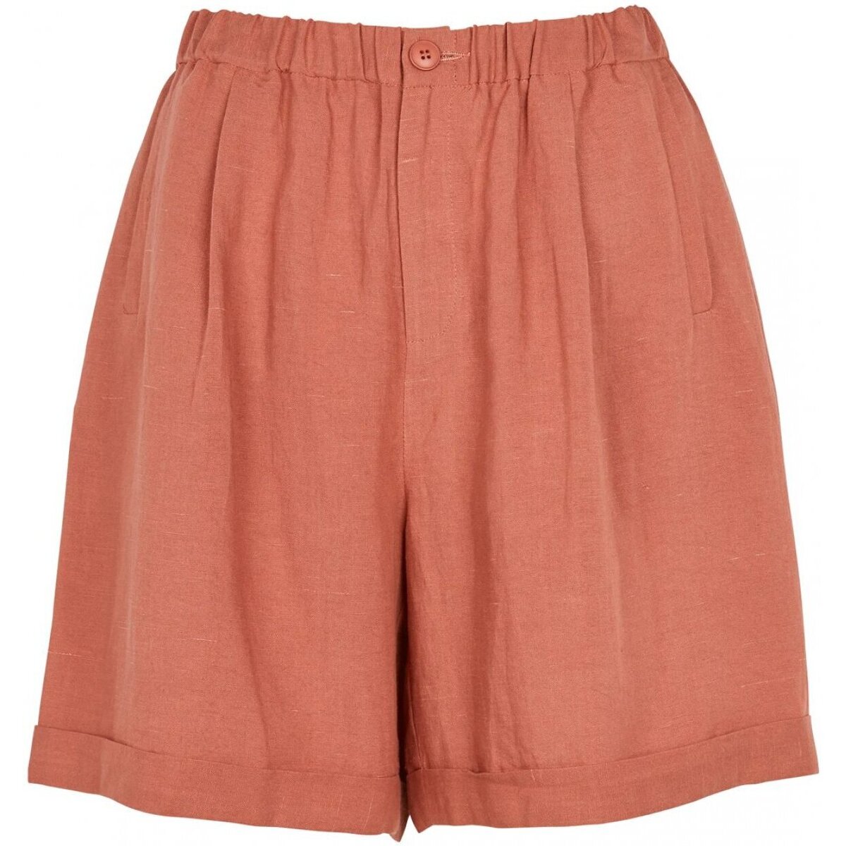 Textil Mulher Shorts / Bermudas See U Soon 20149126B Laranja