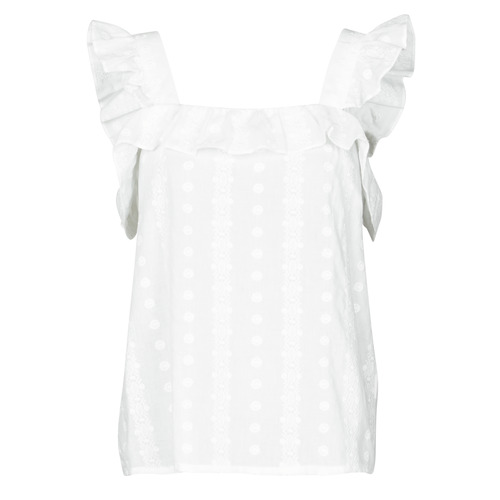 Textil Mulher Top 3 Shoes Betty London OOPSA Branco