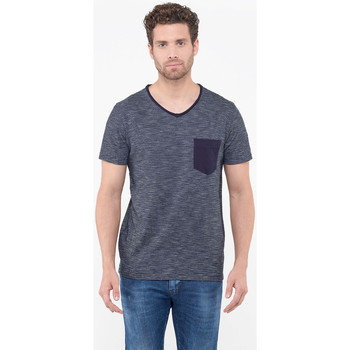 Textil Homem T-shirts e Pólos G-Star T-shirt met folielogo T-shirt ROCH Azul