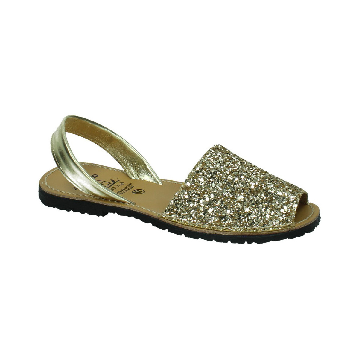 Sapatos Mulher Sandálias Avarca Cayetano Ortuño  Ouro