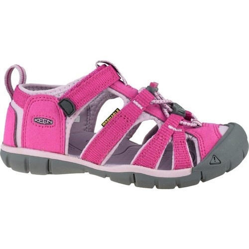 Sapatos Criança Sapatos de caminhada Keen Lion Of Porches JR Cor-de-rosa, Cinzento