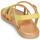 Sapatos Rapariga Sandálias Geox J Oblique SANDAL EOLIE GIRL Amarelo / Ouro