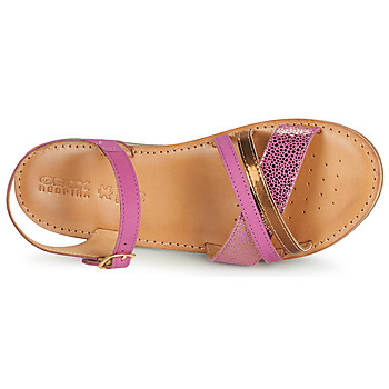 Geox J SANDAL EOLIE GIRL Rosa / Ouro