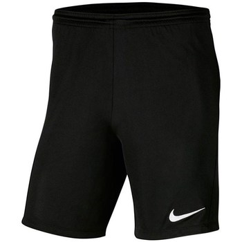 Textil Rapaz Calças curtas Nike 36-38-39 JR Park Iii Knit Preto