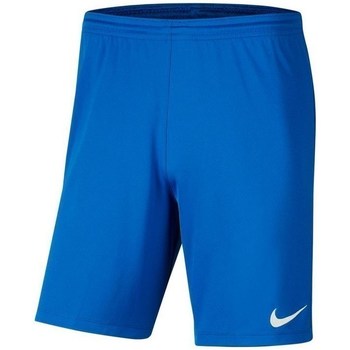 Textil Rapaz Calças curtas Tall Nike JR Park Iii Knit Azul
