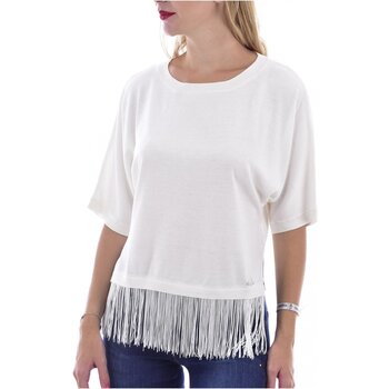 Textil Mulher T-shirts e Pólos Guess W72R37Z23K9 Branco