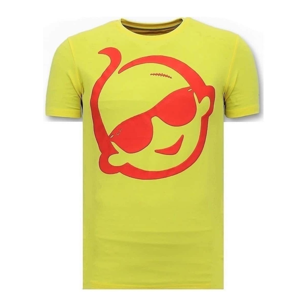 Textil Homem T-Shirt mangas curtas Local Fanatic 112310544 Amarelo