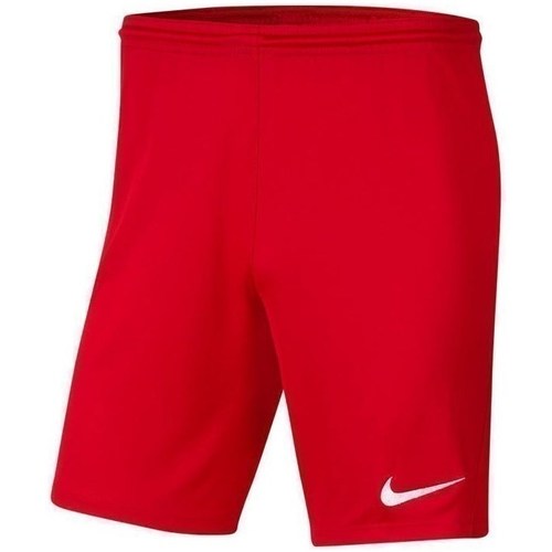 Textil Homem Calças curtas Nike Dry Park Iii Vermelho