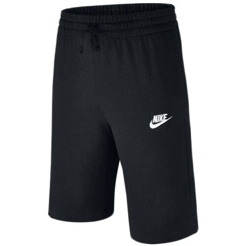 Textil Rapaz Calças curtas Nike JR Nsw Jersey Preto