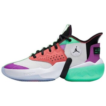 Sapatos Homem Sapatilhas de basquetebol Nike Air Jordan React Elevation Roxo, Branco, Cor de laranja