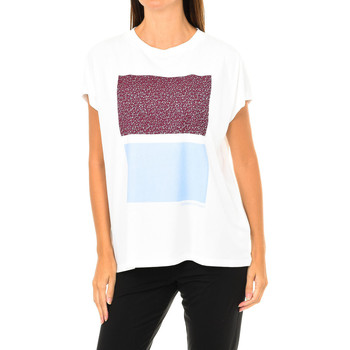 Textil Mulher T-shirts e Pólos Calvin Klein Jeans J20J208605-901 Branco