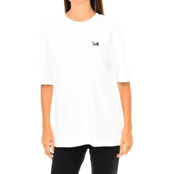 Textil Mulher T-Shirt mangas curtas Calvin Klein Jeans Camiseta Manga Corta Calvin Klein Branco