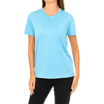 Textil Mulher T-shirts e Pólos Calvin Klein Jeans K20K200193-409 Azul