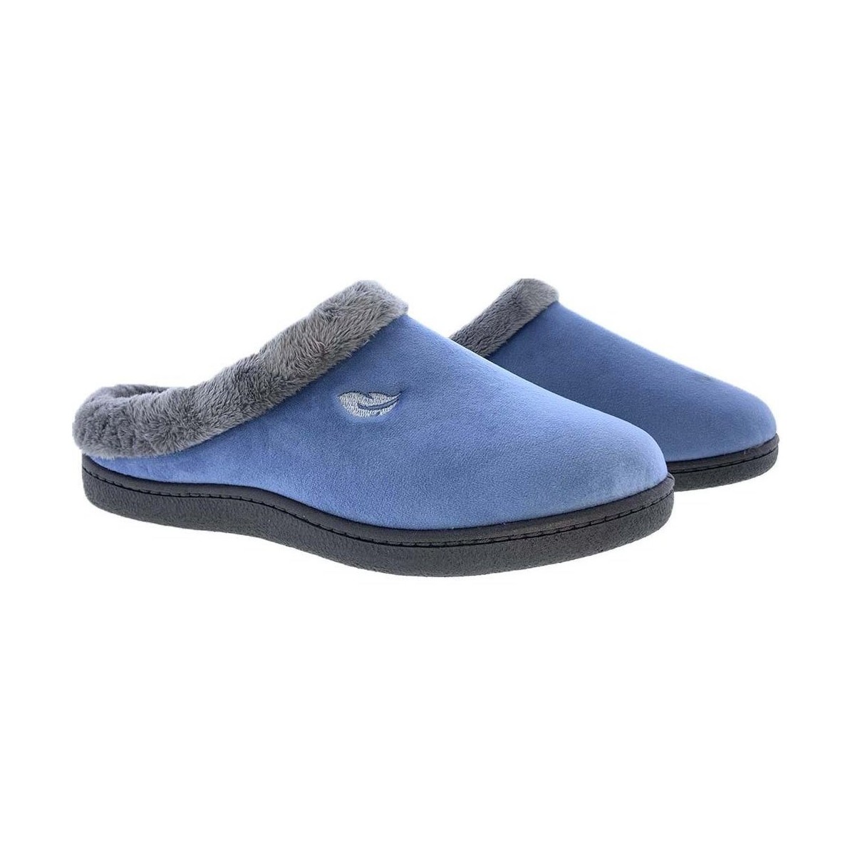 Sapatos Mulher Chinelos Plumaflex By Roal Zapatillas de Casa Roal 12230 Jeans Azul