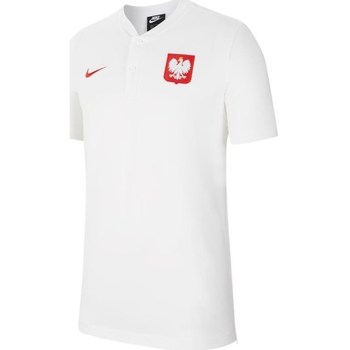 Textil Homem T-Shirt mangas curtas Nike lacrosse Polska Modern Polo Branco