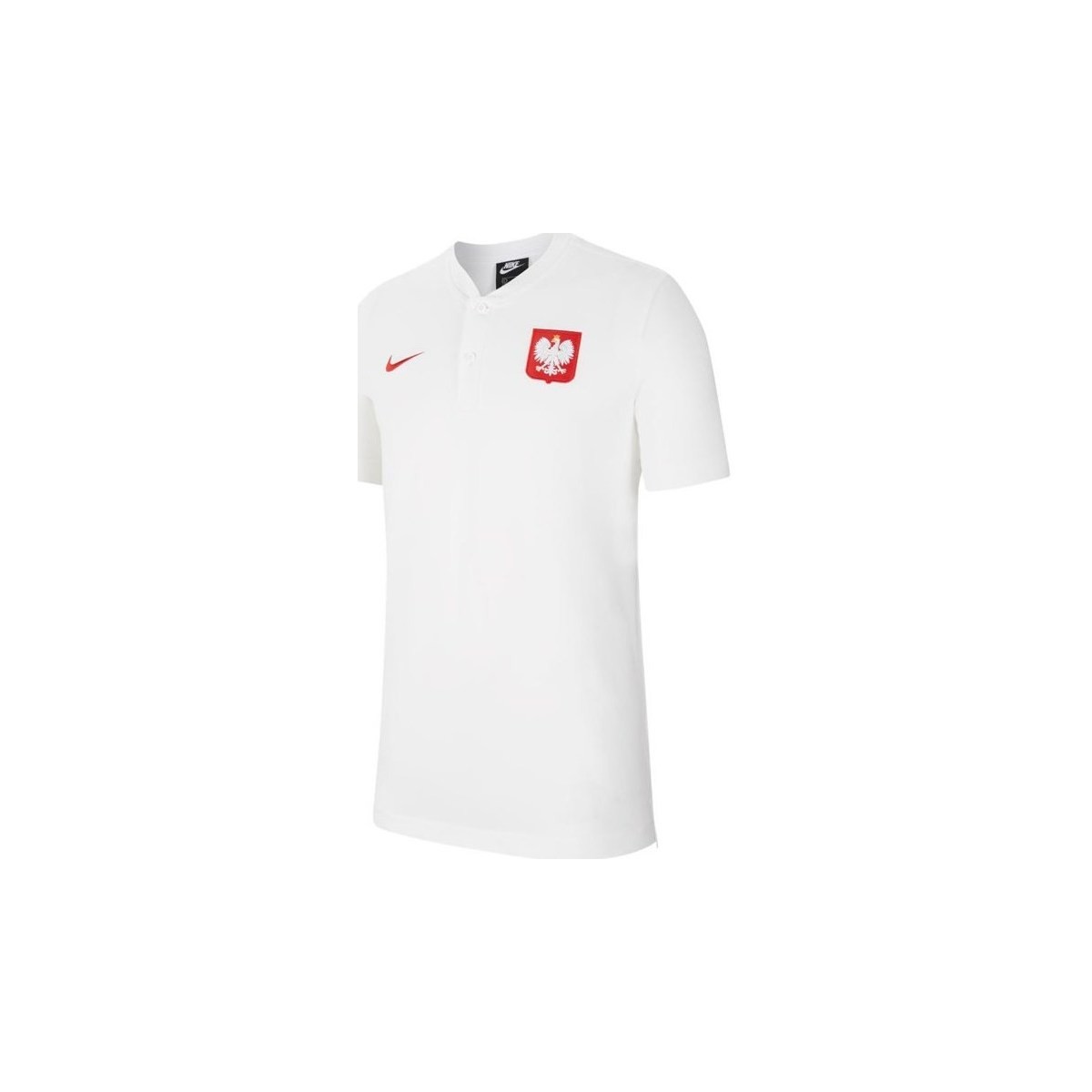 Textil Homem T-Shirt mangas curtas Nike Polska Modern Polo Branco
