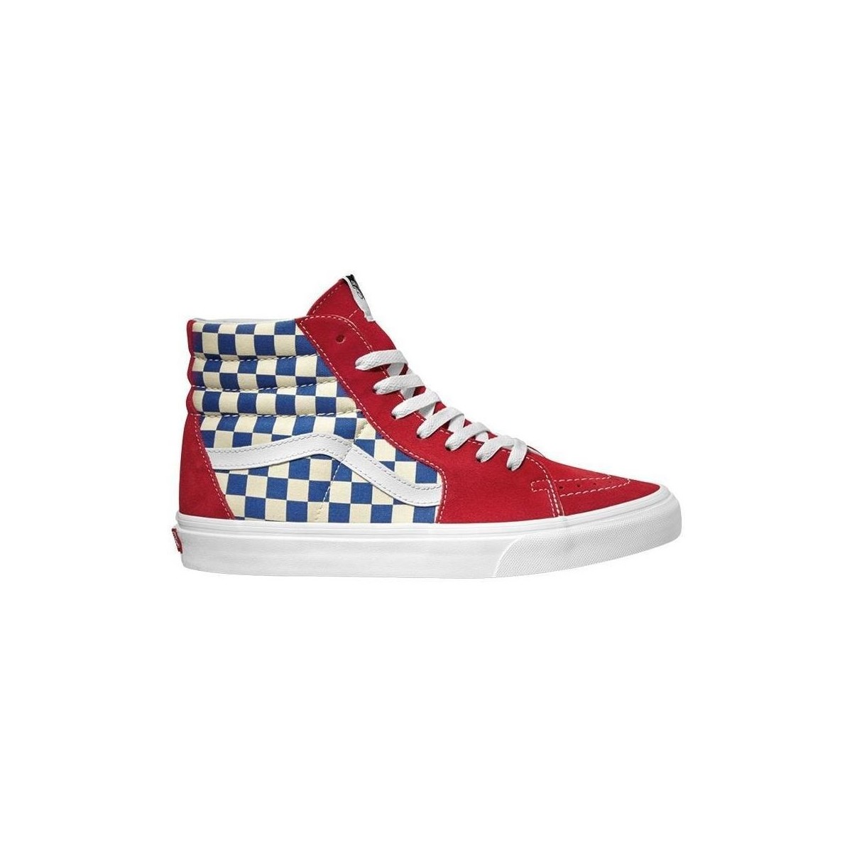 Sapatos Sapatilhas de ténis Vans UA SK8-HI (BMX Checkerboard) True Blue/Red Vermelho