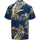Textil Homem Camisas mangas curtas Jack & Jones 12170478 JORMARTY ORGANIC SHIRT SS BLUE DEPTHS Azul