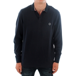Textil Homem Polos mangas compridas Pepe jeans TERENCE LS PM541303 594 DULWICH Azul marino
