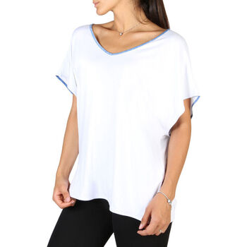 Textil Mulher T-Shirt mangas curtas Emporio Armani EA7 - 3ytt53_tj40z Branco